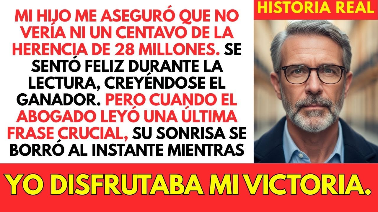 Mi Hijo Dijo Que No Tendría NADA De Los $28M De Mi Ex, Pero El Abogado Rio Y Dijo…