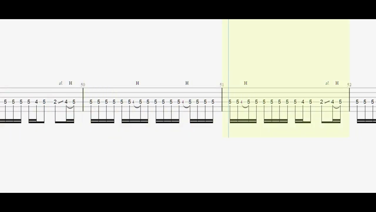 Greg Mathieson Project   Bomp me Guitar Solo TAB (Steve Lukather)