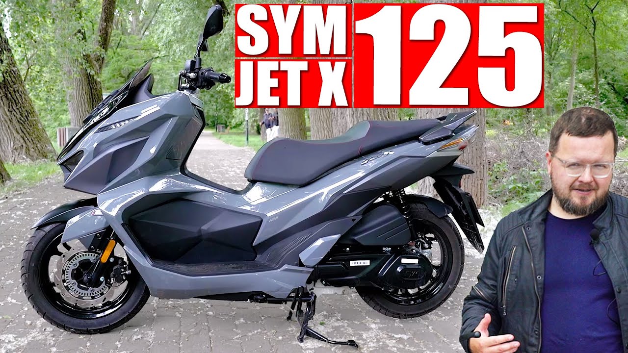 SYM JET X 125, po roku masz go za darmo. Skuter dla kierowców samochodów, którzy potrafią liczyć