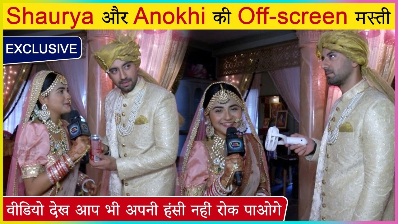 Shaurya And Anokhi's Off Screen Masti On Set | Exclusive
