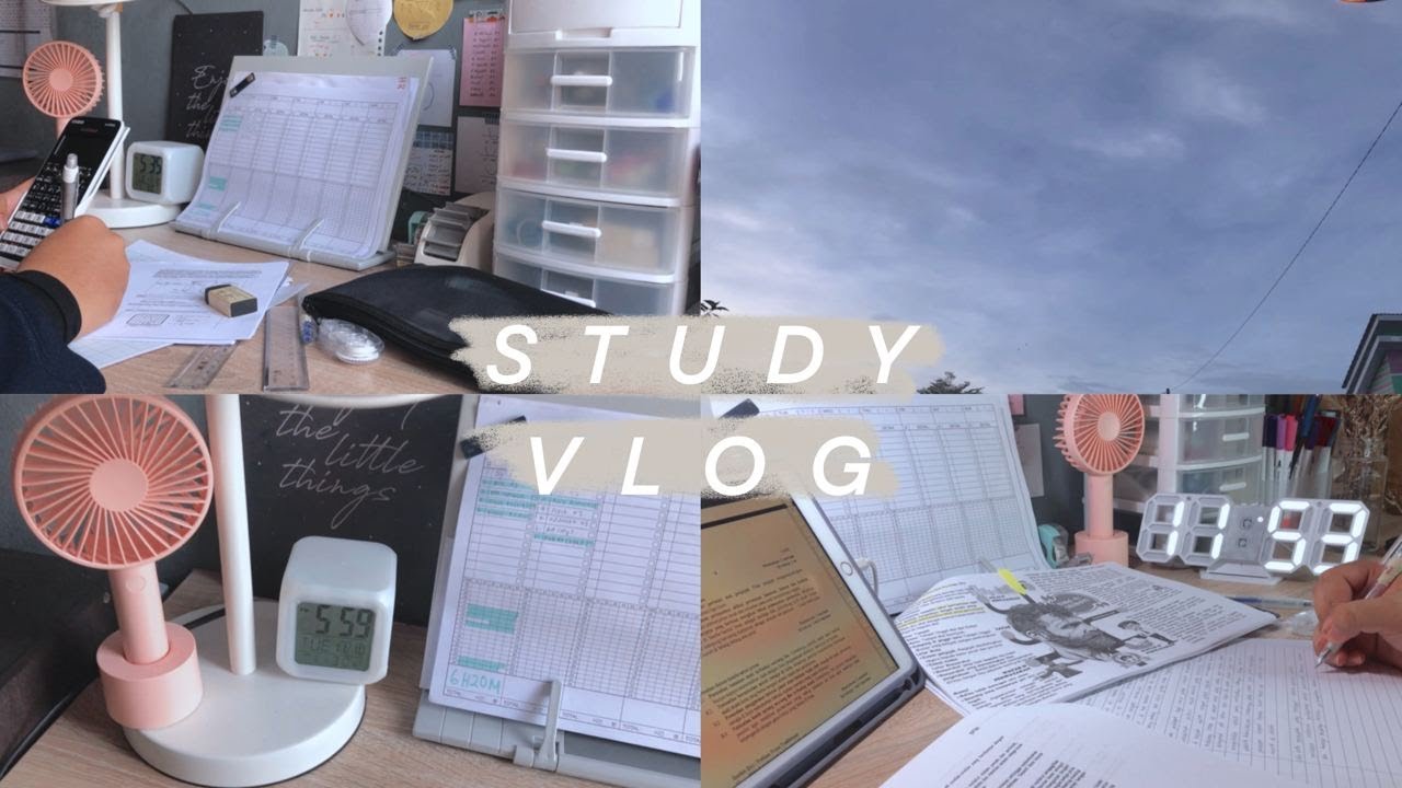 #6⛅️STUDY VLOG✨|spm 2021|