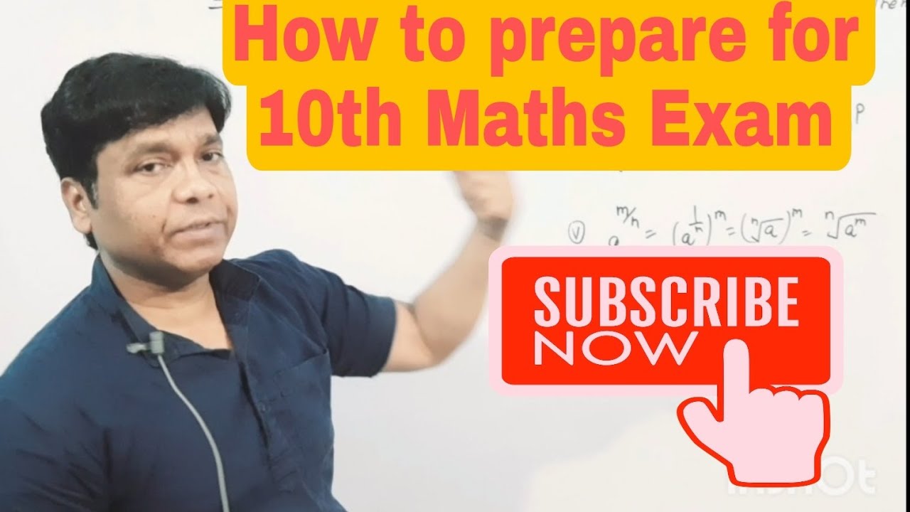 Tips for 10th Maths Exam|CBSE|