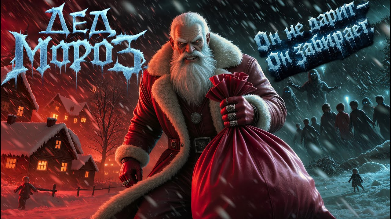 AnnReya | Дед Мороз &mdash; Rock music | Кого он заберёт этой ночью? | Dark Santa (Rock Music video)