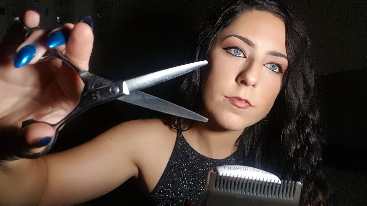 ASMR Relaxing Mens Shave/men's barber Role play/Beard  trimming/Electric Razor sounds/ Shaving Foam