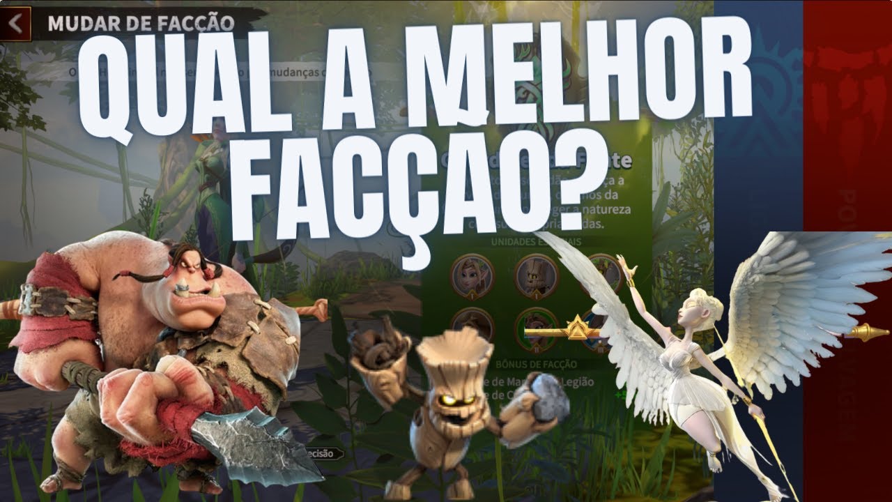 QUAL A MELHOR FACÇÃO DO CALL OF DRAGONS PRA CADA TROPA