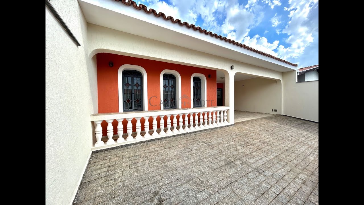 Casa para locação no Jardim Eulina em Campinas/SP.Código CA000611