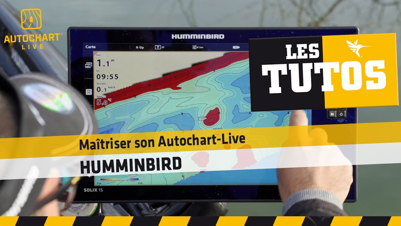 Les Tutos : Maîtriser Autochart-Live sur Solix Humminbird