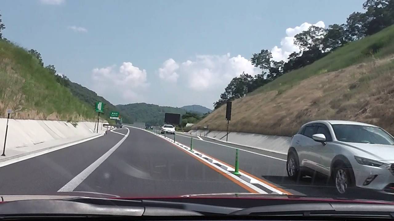 【アテンザｄｅ車載動画】　２１　[E54]尾道自動車道（中国やまなみ街道）　三次東ＪＣＴ・ＩＣ→尾道ＴＢ