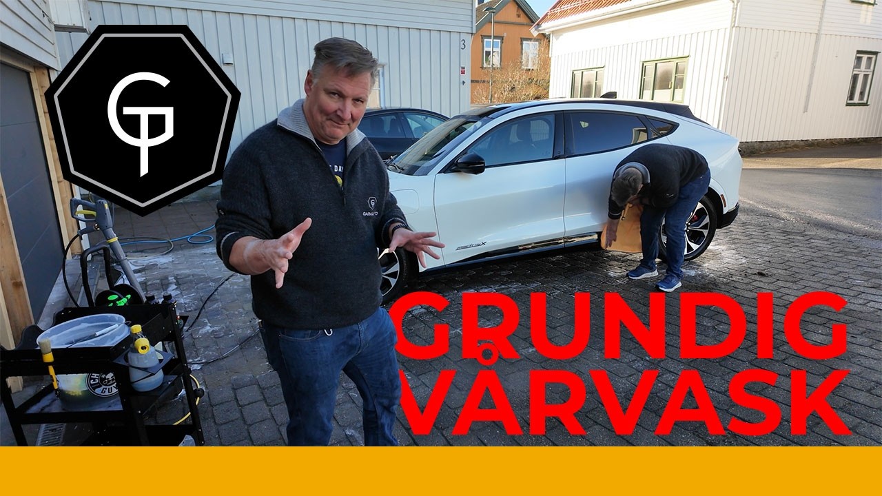 Slik fjerner du salt, asfalt og skitt riktig: Grundig vedlikeholdsvask når vinter går mot vår