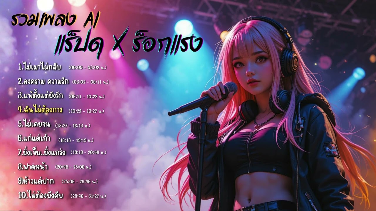 รวมเพลง แร็ปดิบ x ร็อกแรง  | คุณเป็ดน้อย🔥