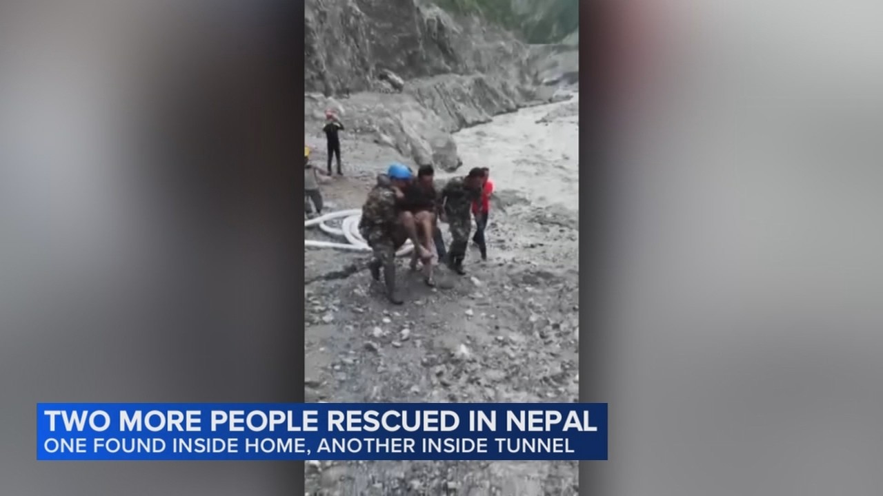 2 people found alive in Nepal debris 10 days after devastating floods