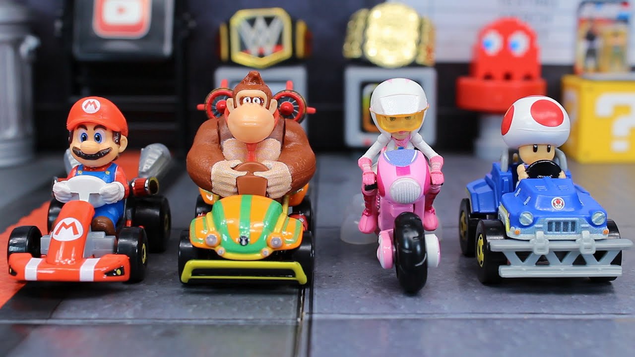 The Super Mario Bros. Movie Hot Wheels 4-Pack Review!