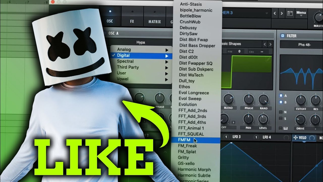 How To EDM: Marshmello Bubble Gummy Style Lead In Serum