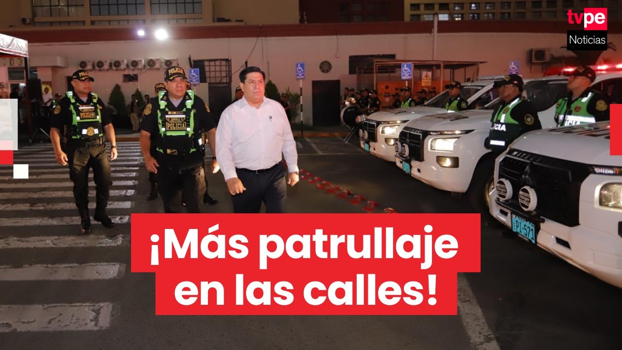 Mininter entregó 175 camionetas a la PNP con el fin de fortalecer la seguridad ciudadana
