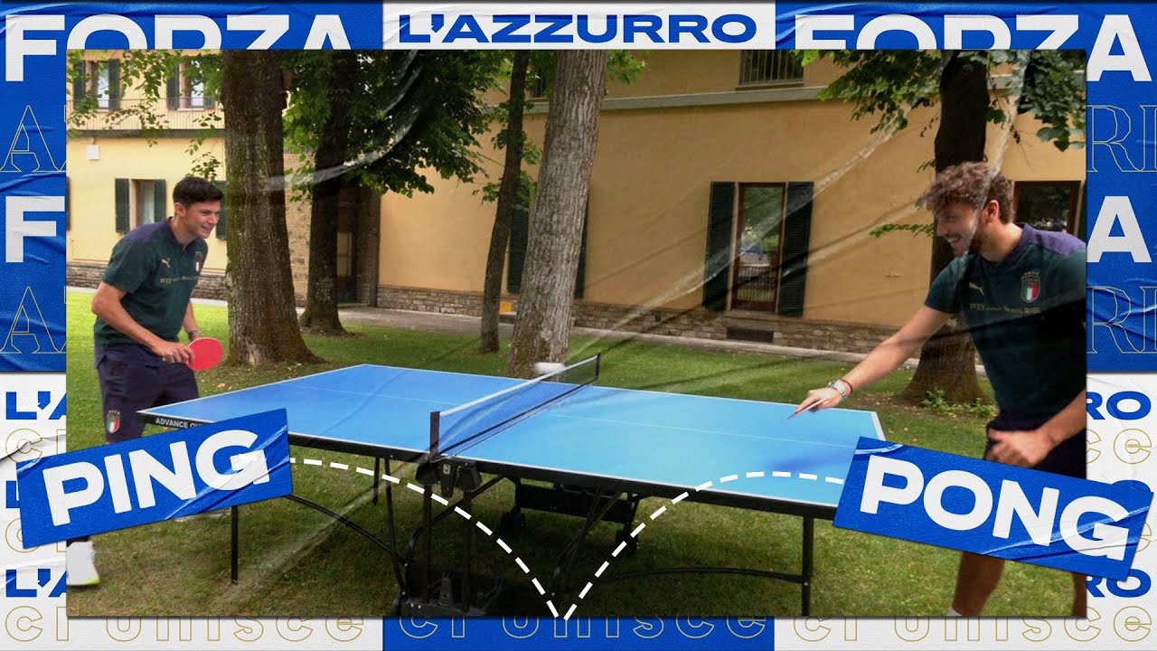 Locatelli vs Pessina a ping pong: chi vincerà? | EURO 2020