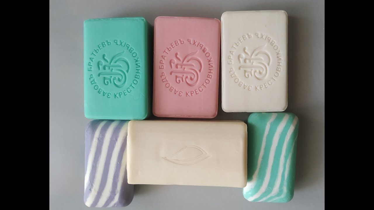 ASMR/ Soap/ Cutting dry/ Мыло