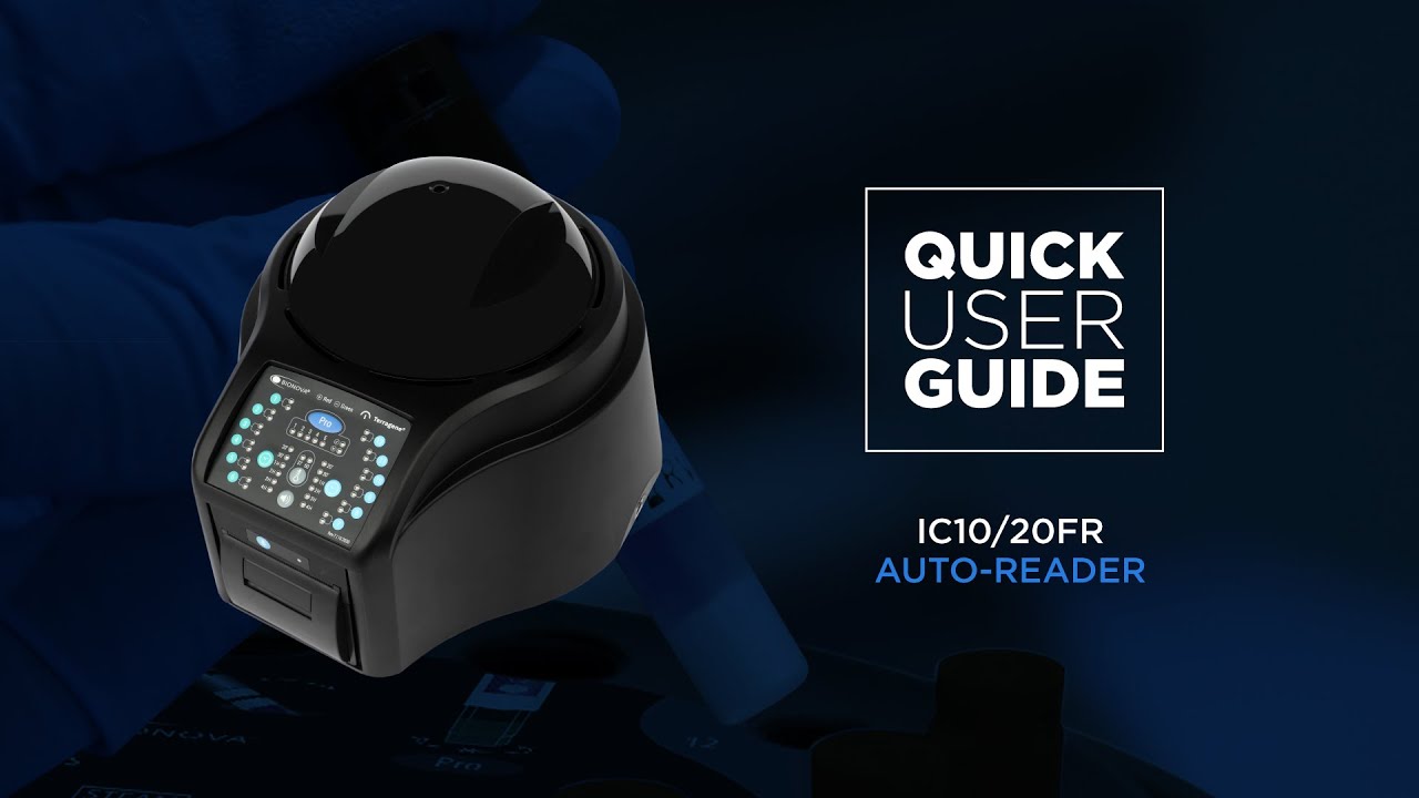 IC1020FR Terragene Autoreader - A quick user guide
