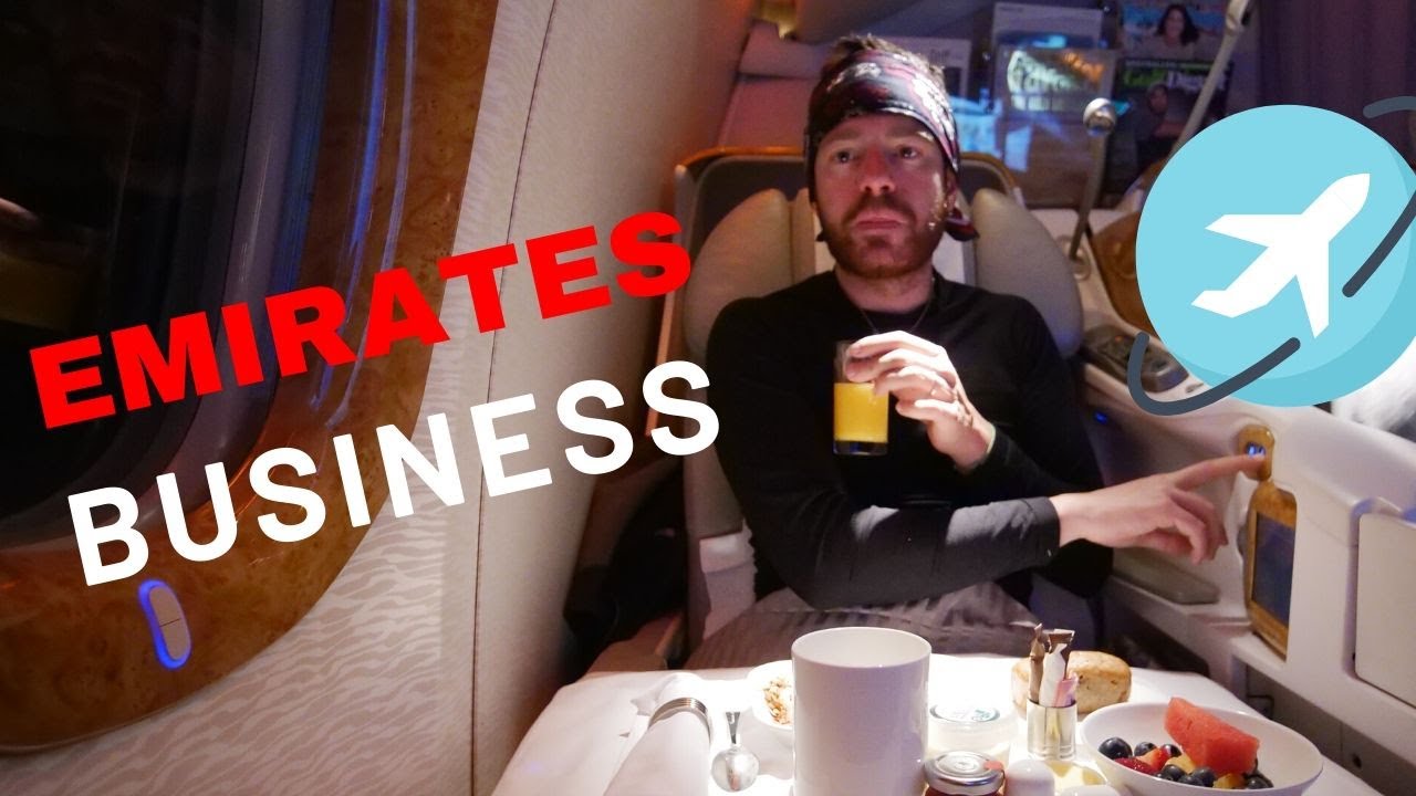 EMIRATES ✈ BUSINESS CLASS da SOGNO !!! BOEING 777-300 ✈