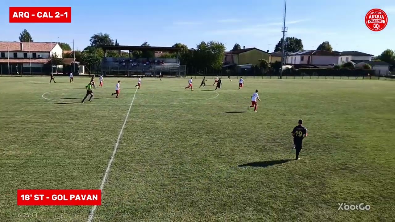 Amatori Calcio Arquà - Calto 4-1: gol e highlights. Amichevole