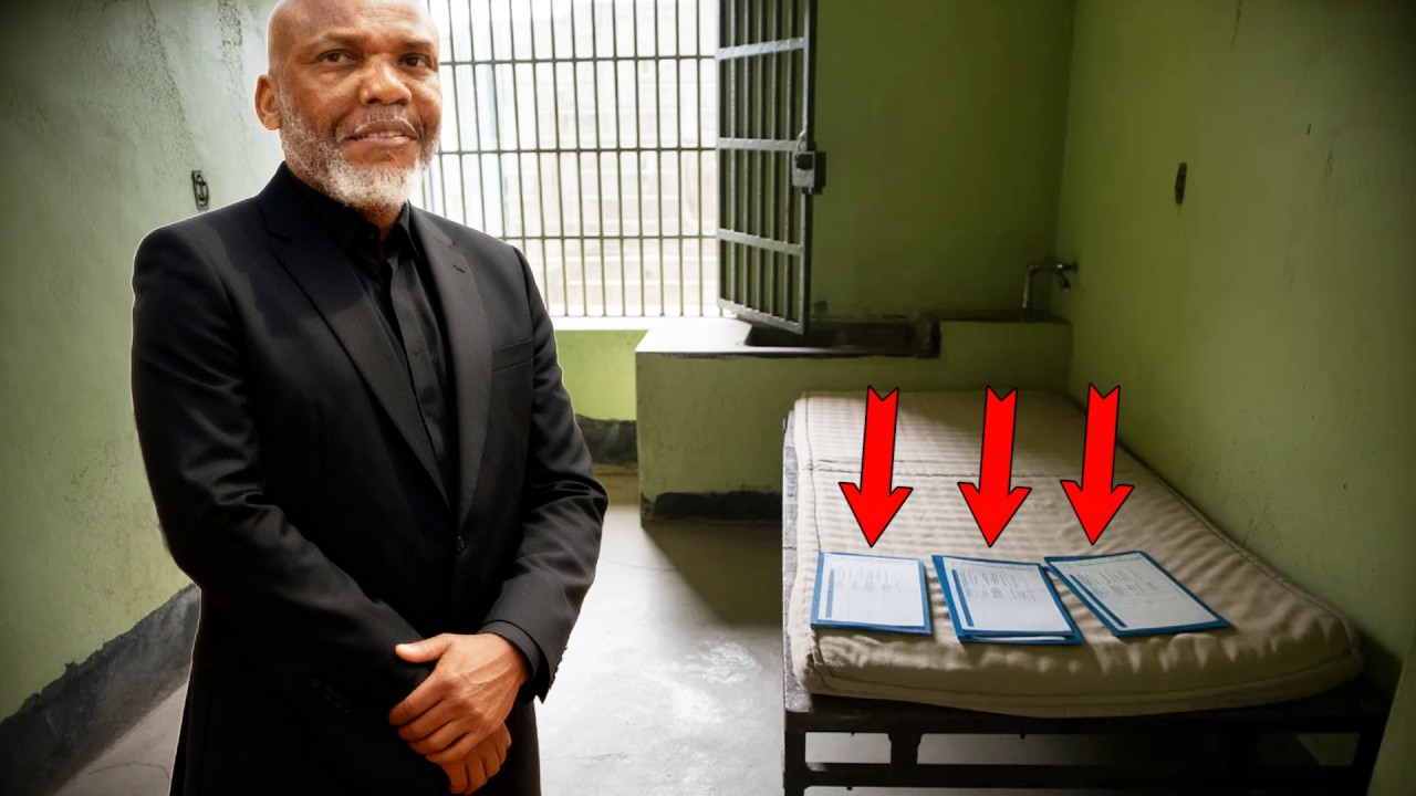 See What Was Found Inside Nnamdi Kanu’s Prison Cell