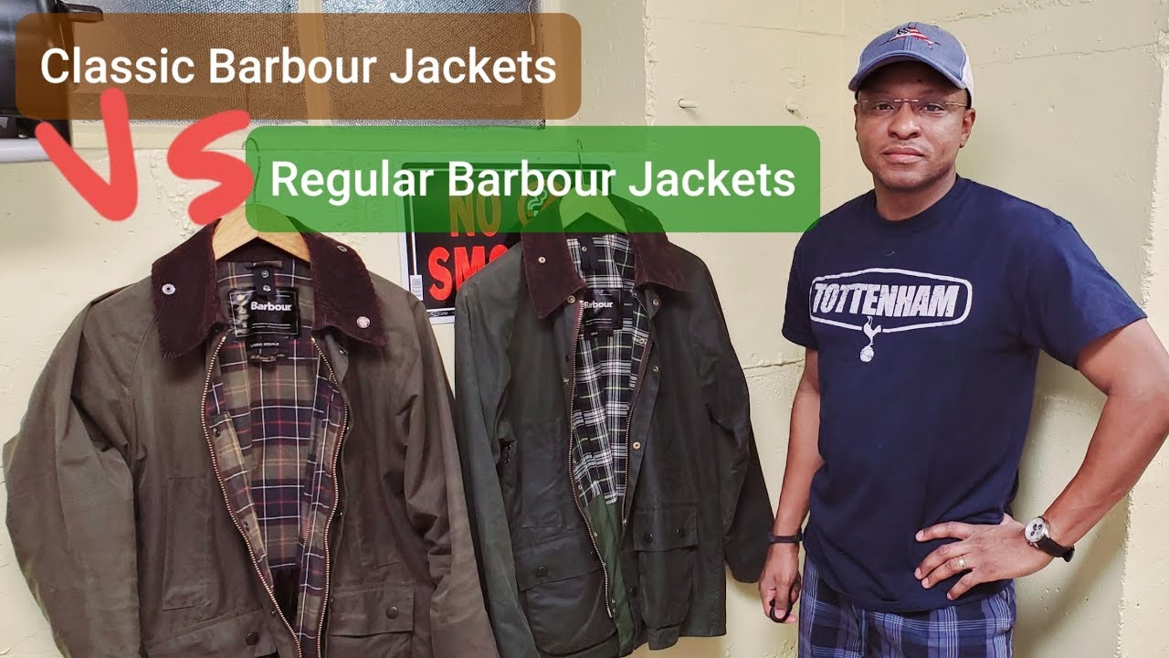 Классические куртки Barbour против обычных курток Barbour