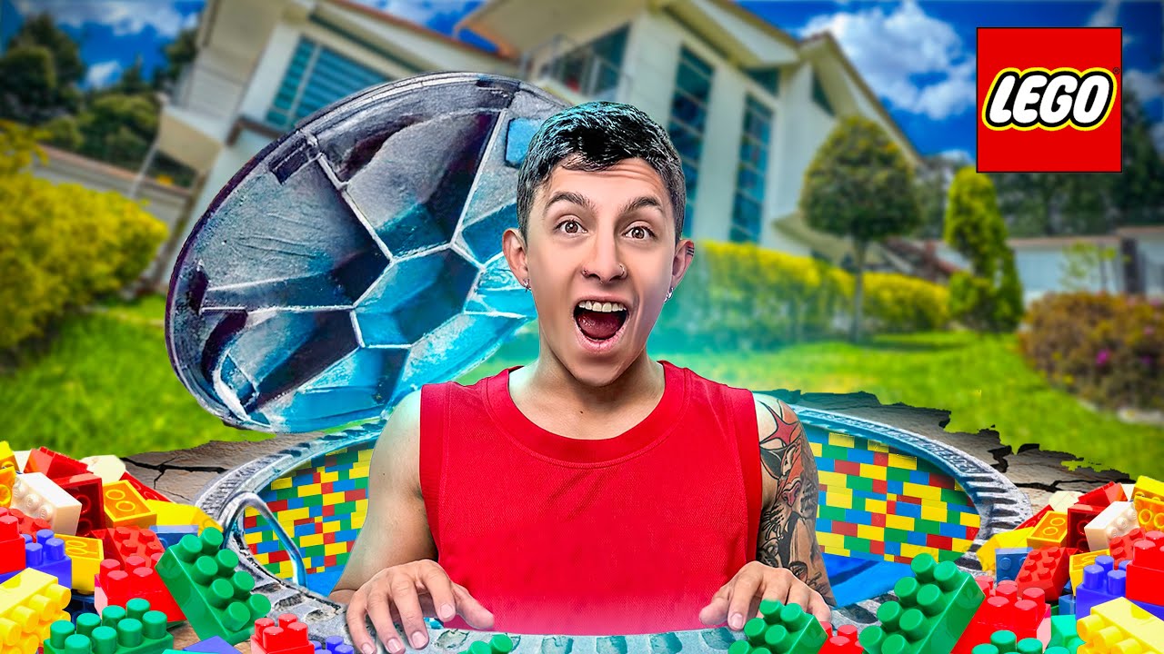 ¡¡CONSTRUI un BÚNKER SECRETO EN la CASA DE @PARCERICO *es el fin del mundo* 🏚️!!