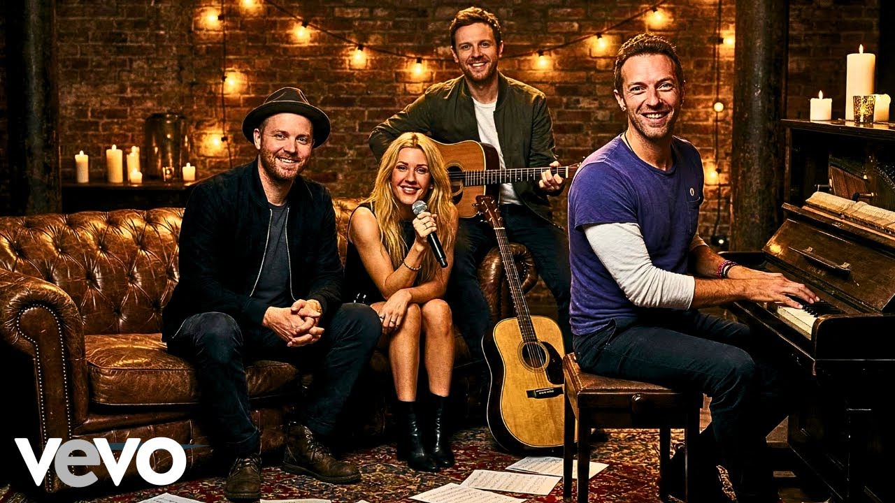 Coldplay ft Ellie Goulding - Lost Without You (Official Lyrics Video)