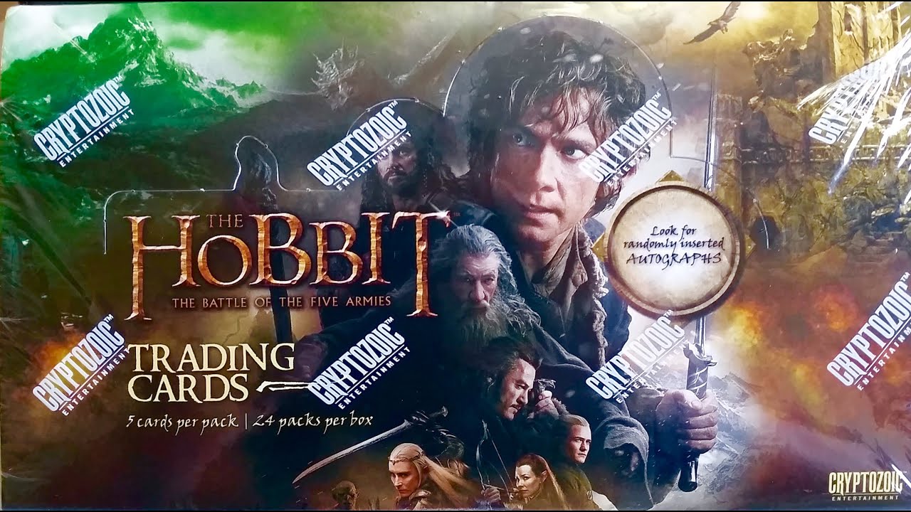 Hobbit Battle of the Five Armies Cryptozoic box break trading cards