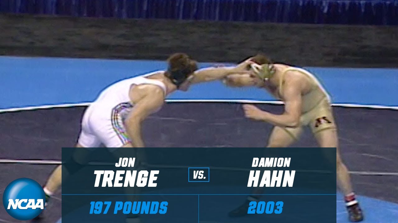 Damion Hahn vs. Jon Trenge: 2003 NCAA title match at 197 pounds
