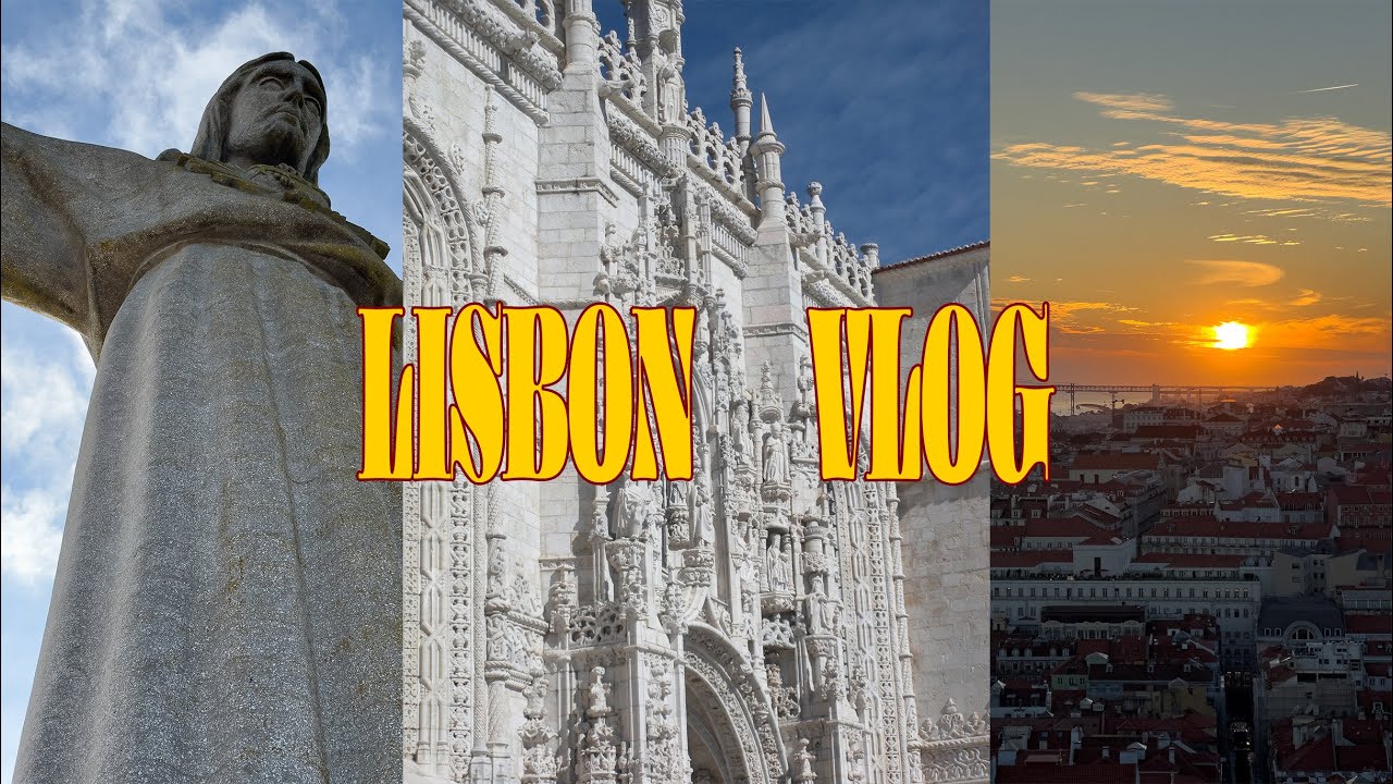 lisbon vlog - são jorge castle, portuguese tiles, cristo rei & more