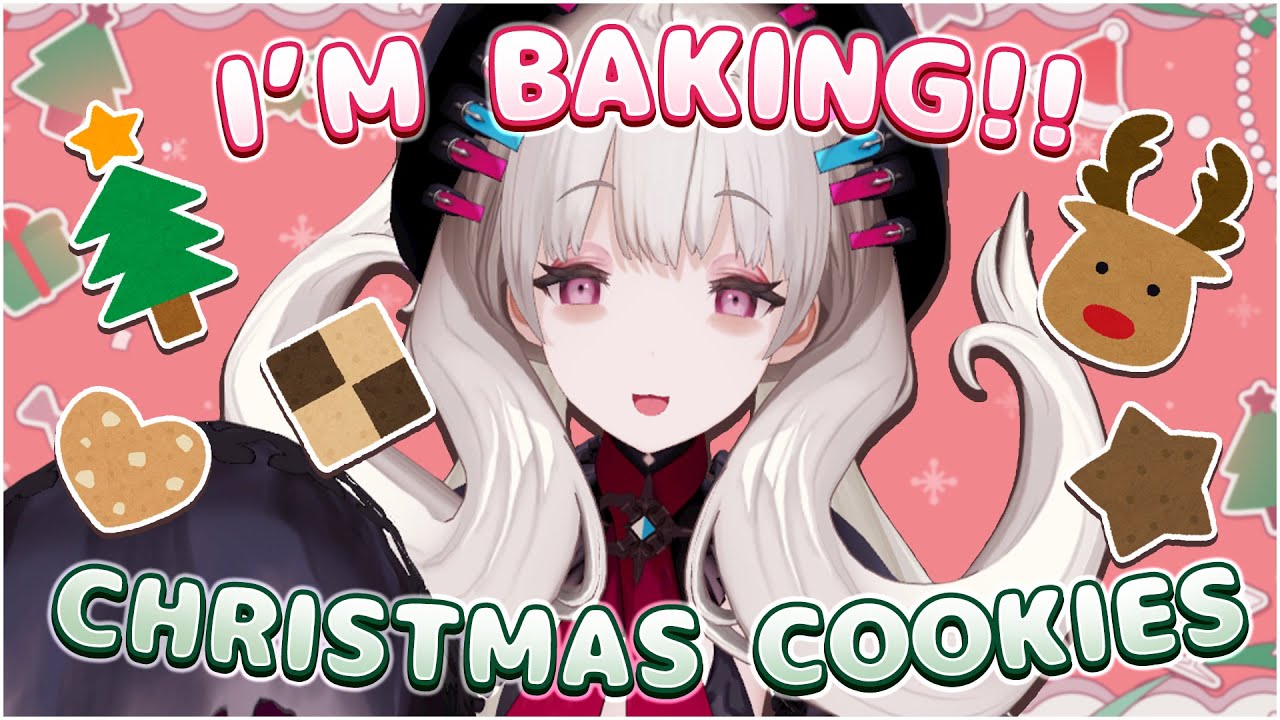 【🎄MERRY CHRISTMAS🎄】FIRST TIME BAKING CHRISTMAS COOKIES!!⛄【NIJISANJI EN | Reimu Endou】