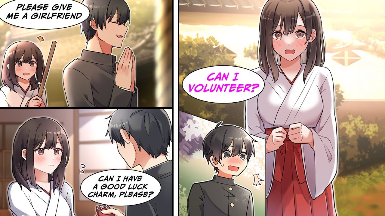 [Manga Dub] I was praying for a girlfriend, and the girl at the shrine volunteered... [RomCom]