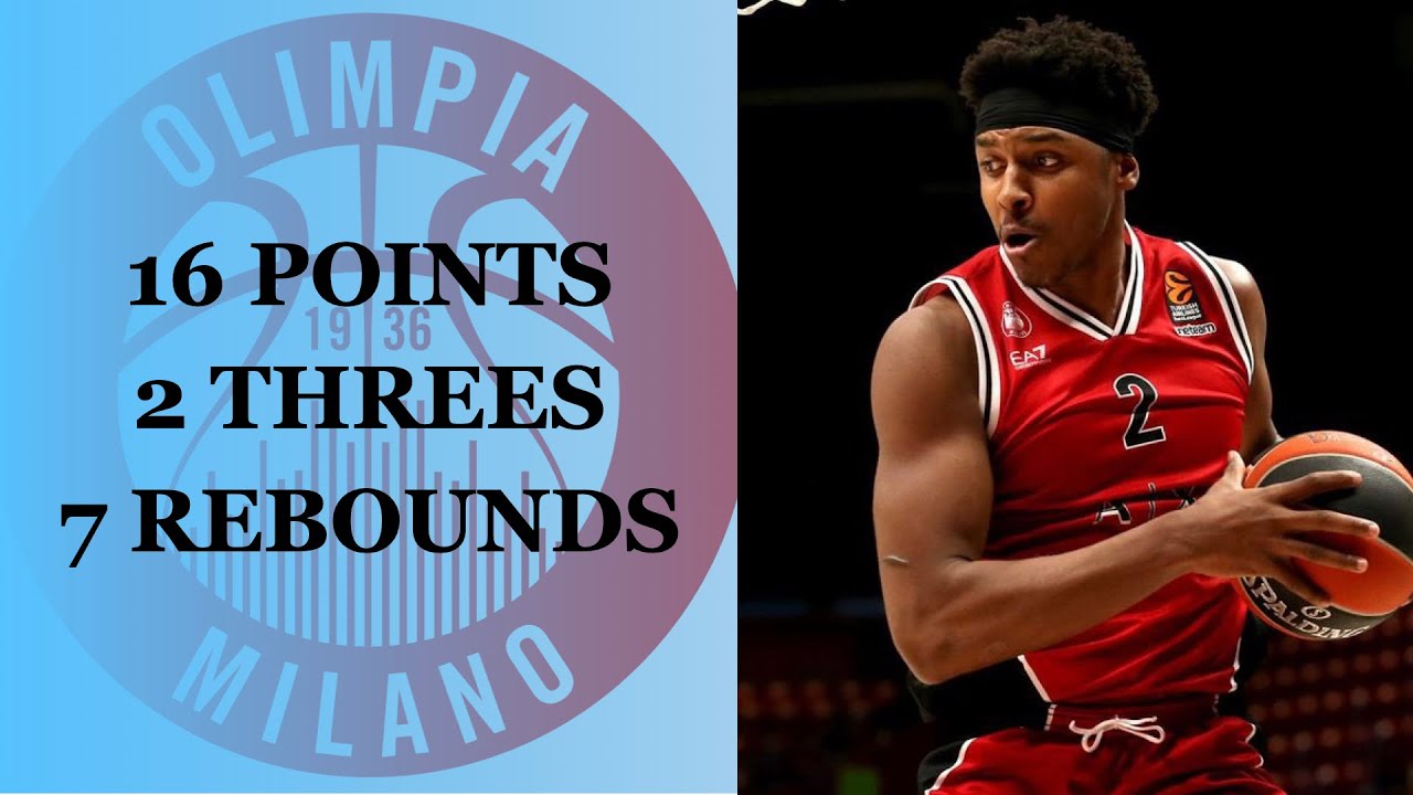 Zach LeDay Highlights 16 Pts, 2 threes, 7 Rebs vs. VirtusBologna 24/25 Season