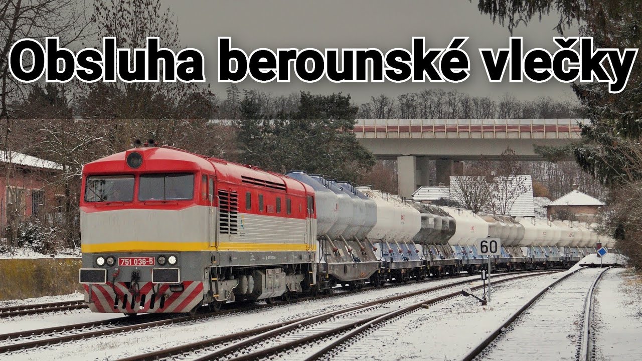 Obsluha berounské vlečky s 