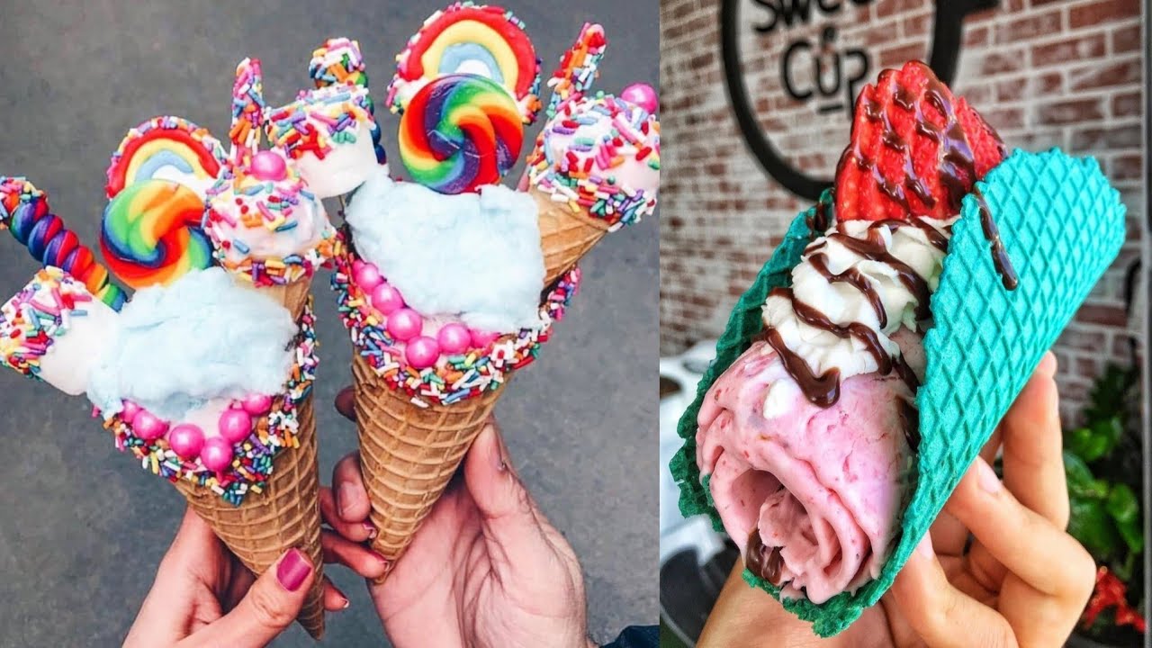 Yummy Ice Cream satisfying video | oddly satisfying videos