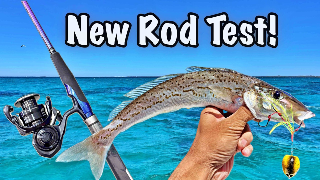 Testing the NEW Vexed Micro Meat Rods on King George Whiting!