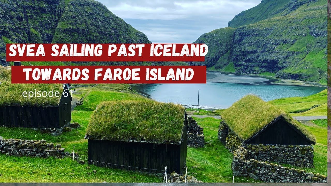 Sailing Svea,  quick stop on Iceland on their sail to Faroeisland and watching the Northern Light