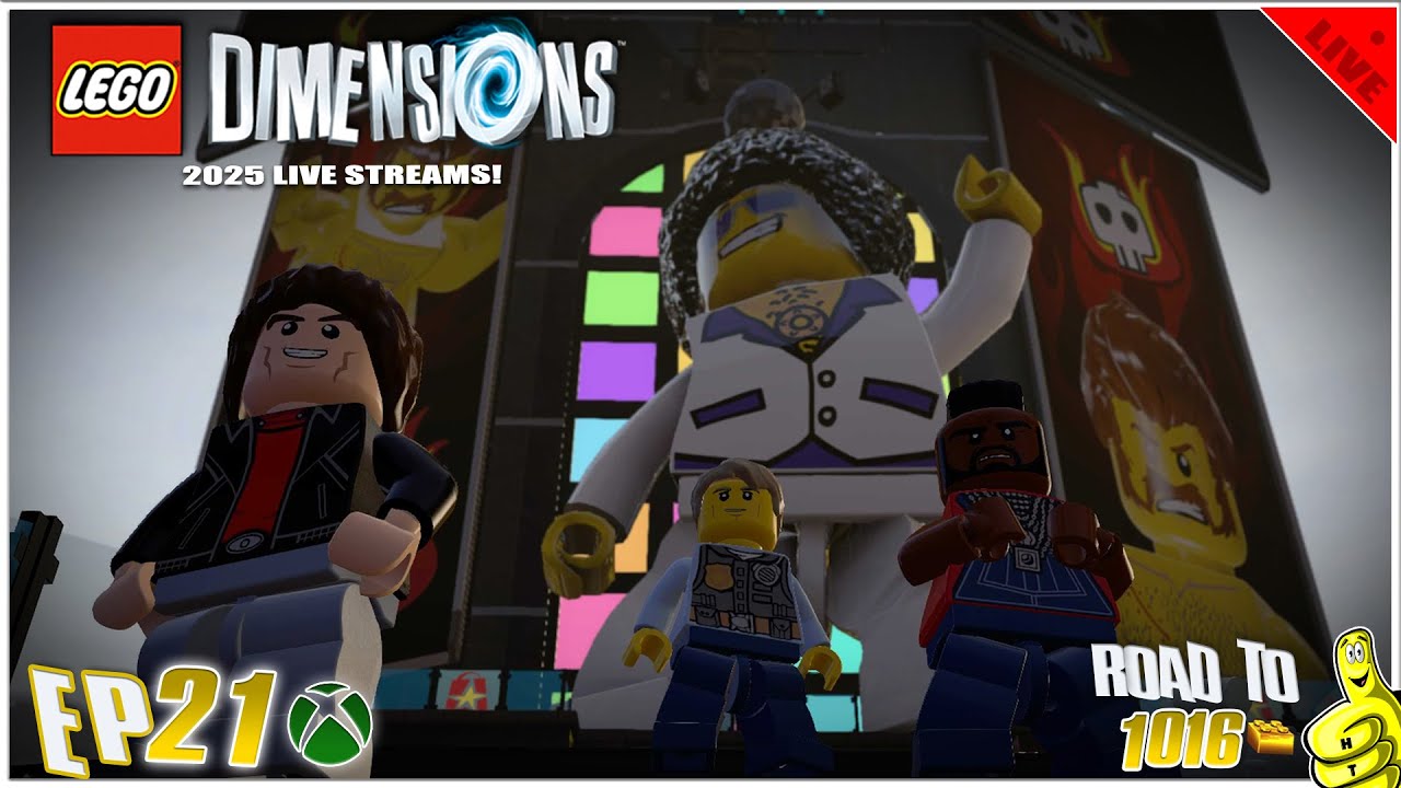 LEGO Dimensions: 2025 LIVE STREAMS Ep. 21 / Road to 1016 Finale (on Xbox Series X) - HTG