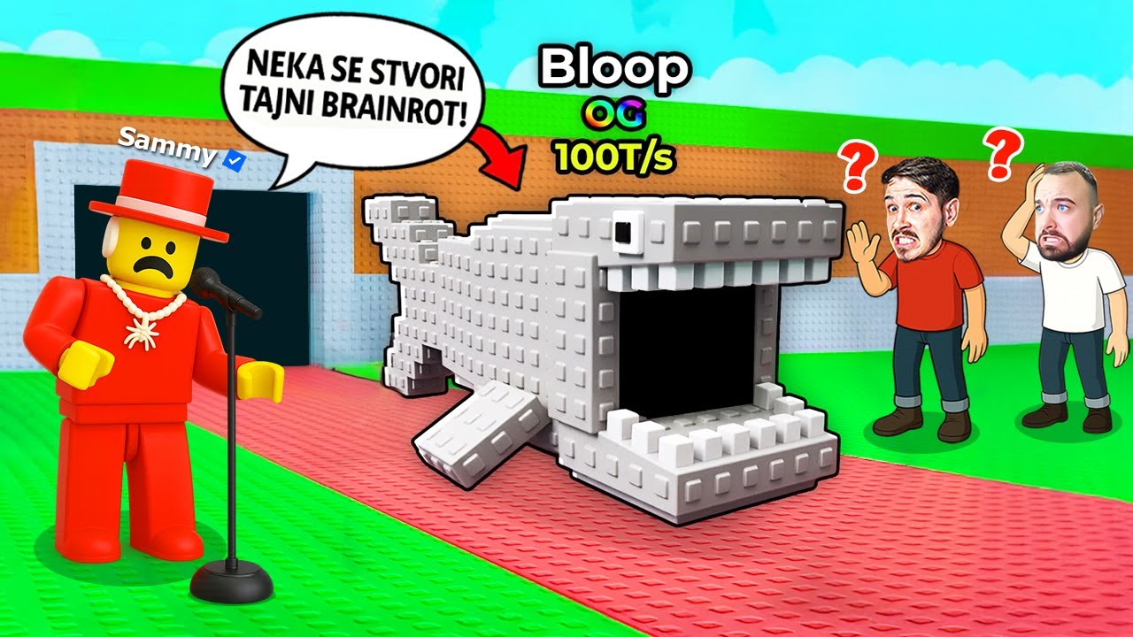 SVE ŠTO SAMMY KAŽE, STVORI SE U STEAL A BRAINROTU !!