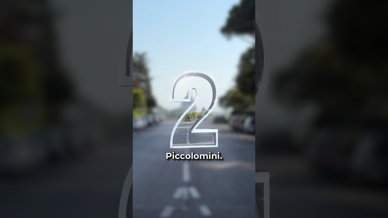 Come funziona l'effetto Piccolomini? Te lo spiego alla fine del 2 itinerario #romaora