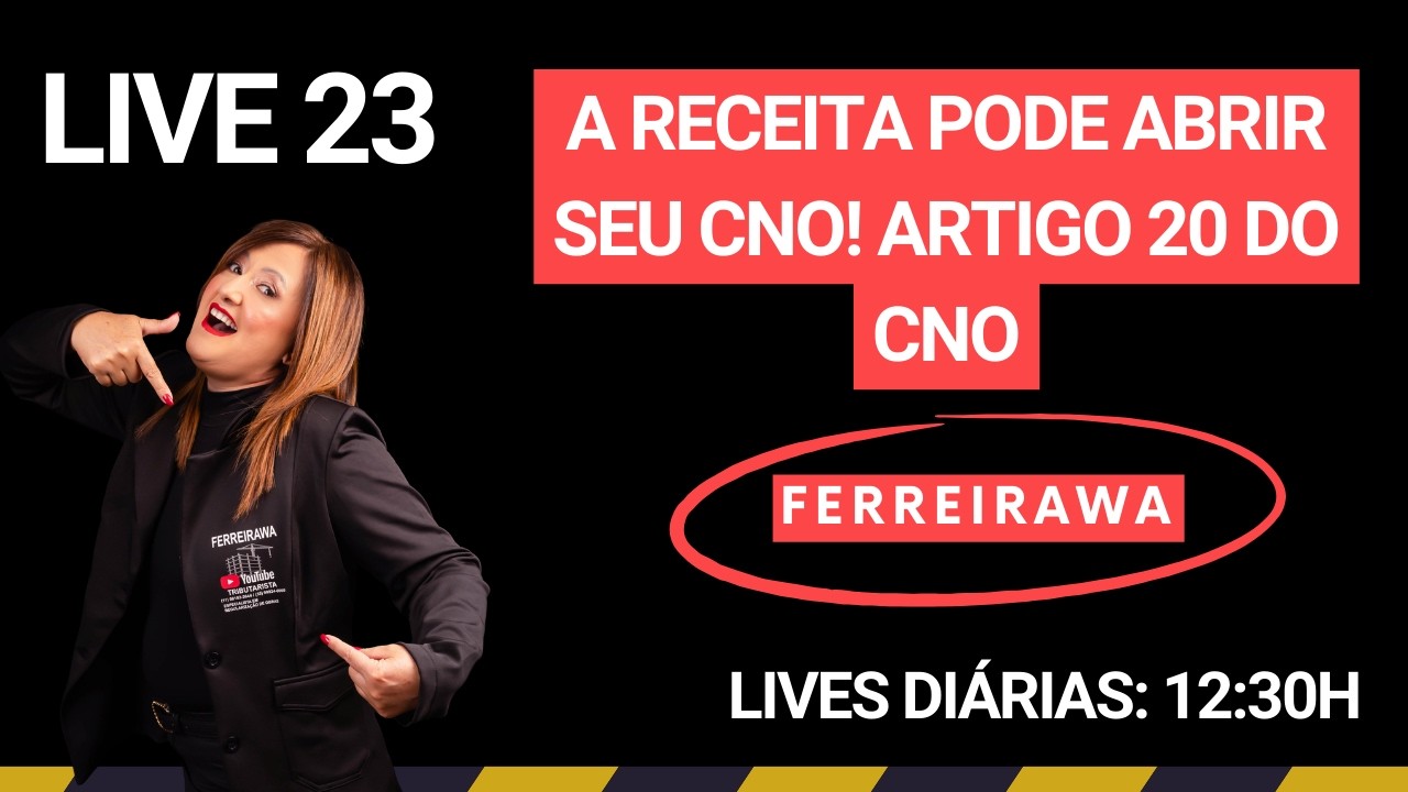 ⚠️ CNO NÃO ABERTO? A RECEITA FAZ DE OFÍCIO!