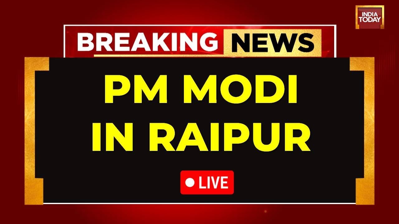 PM Modi LIVE In Raipur: PM Modi Inaugurates Rs 324 Cr Assembly Building | 25 Years Of Chhattisgarh