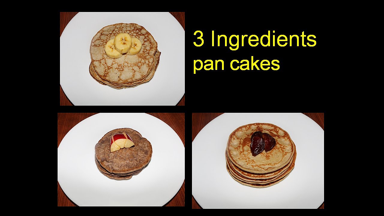 How to make Pancake|Healthy pancake for 10 + months babies and kids|3 ingredients pancakes