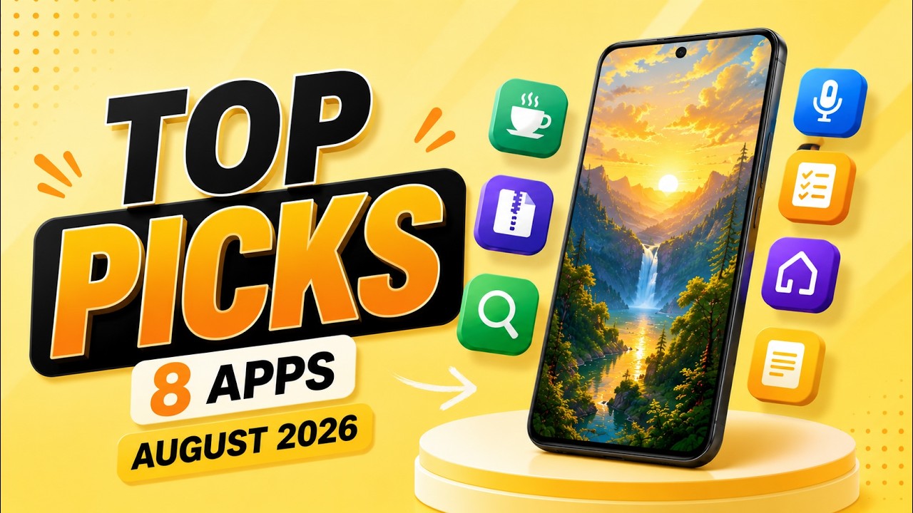My Android App Picks for August 2026 (You Need to Try These!)