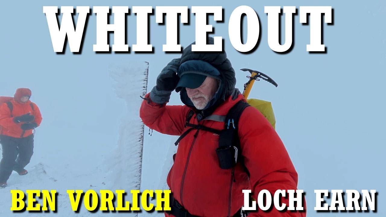 BEN VORLICH [ Loch Earn ] WHITEOUT/ 17.1.26