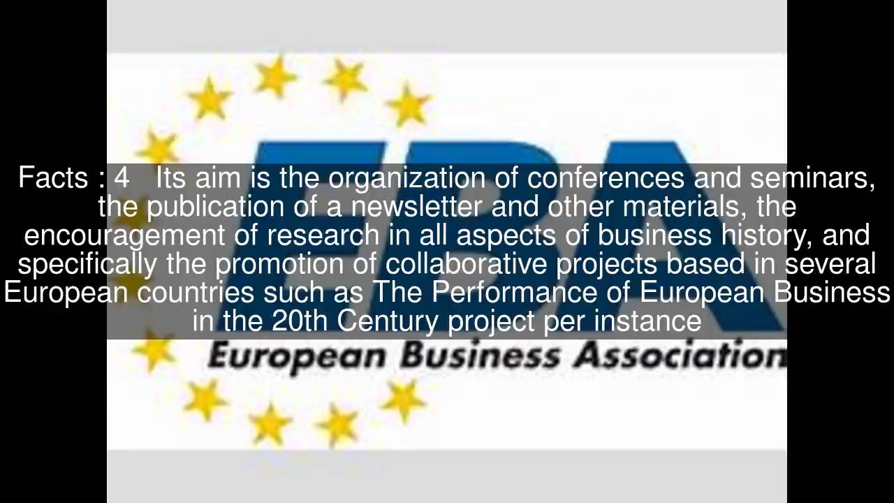 European Business History Association Top  #5 Facts