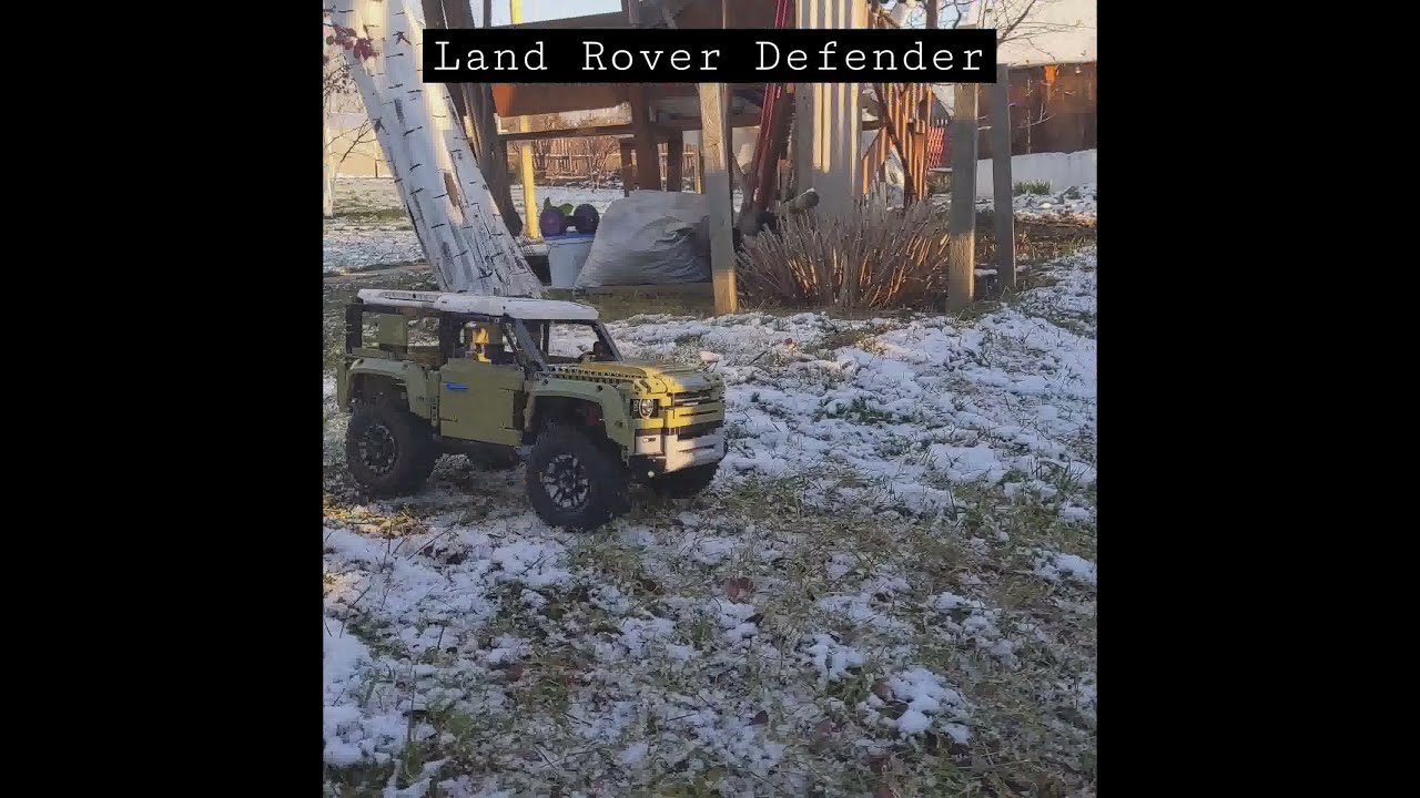 Motorized Land Rover Defender 42110