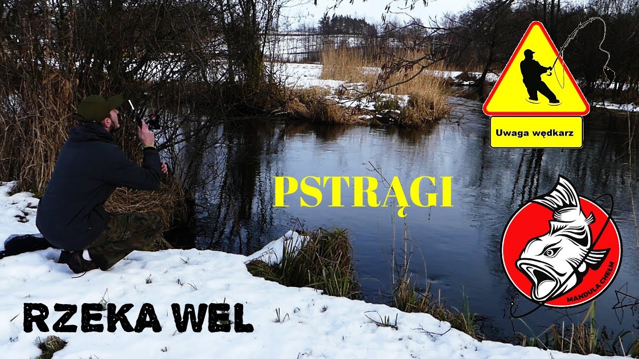 Rzeka WEL pstrągi