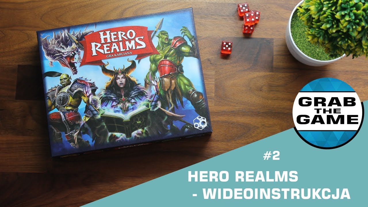 Hero Realms - wideoinstrukcja - om&oacute;wienie gry