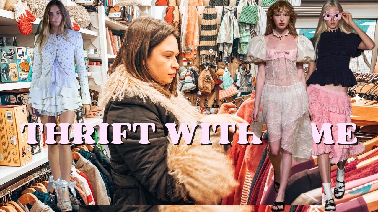 thrifting inspired by my favourite spring 2024 runway looks | Thrift with me